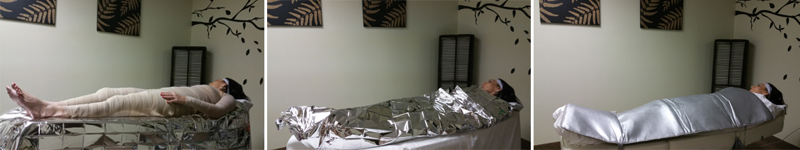 Body wrap procedure at Back to Balance Centre